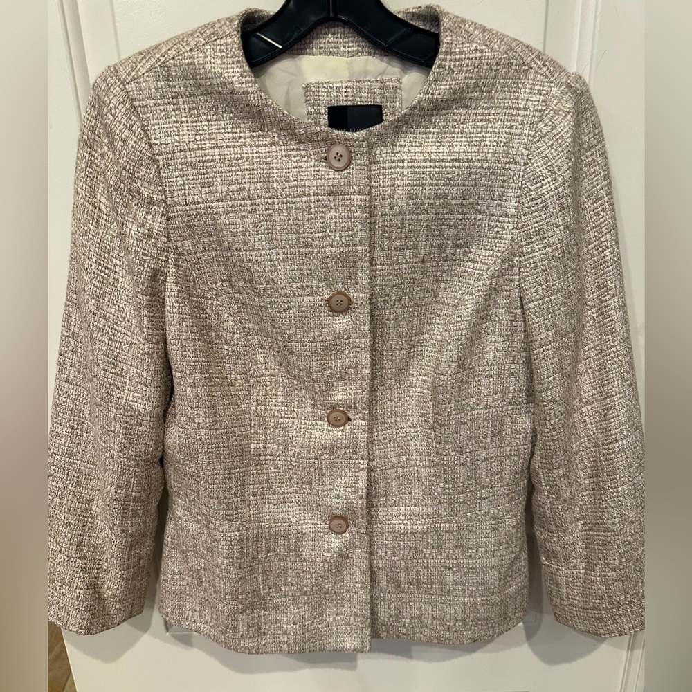 Tweed blazer Pink & Camel Size S